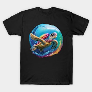 Colorful Turtle T-Shirt